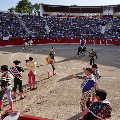 Paseíllo evento taurino