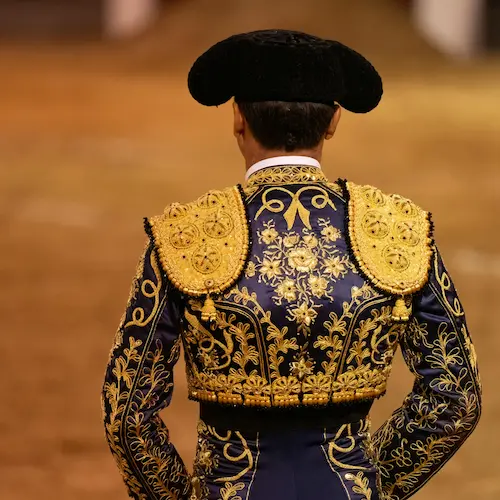 Torero en corrida de toros de Baleares